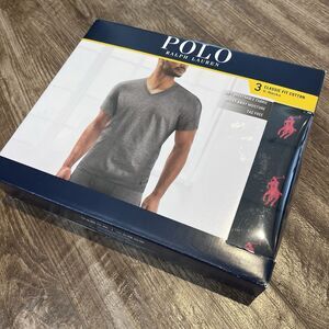 Polo Ralph Lauren Crew Neck T-Shirts Small Black 3 Pack Classic Fit Cotton New